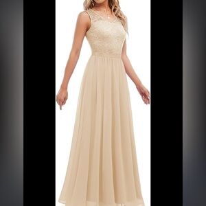 Dressy star Women’s Formal Bridesmaid Dress, Evening Gown XL Prom Wedding Party
